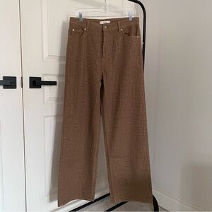 NWOT H&M Rhinestone Studded Wide Leg Pants